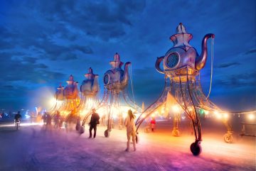Burning Man Bu Sene Canlı Yayın'da